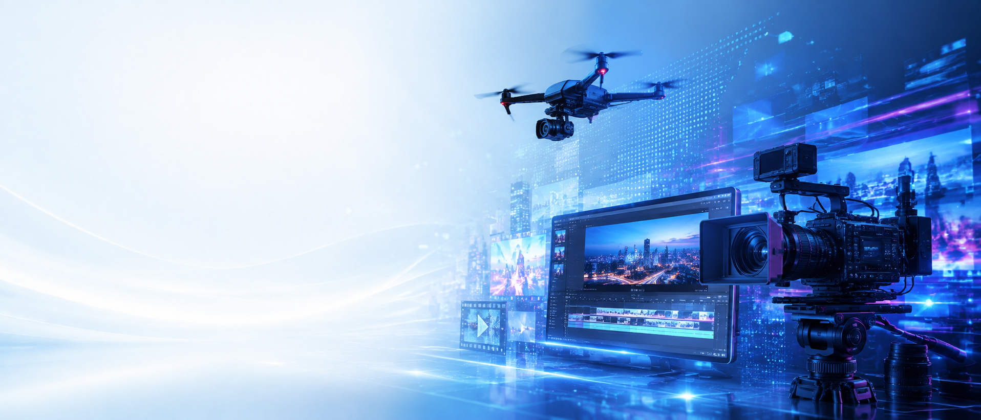 4K Cinema Video Production, Aerial Drone & Video Editing Studio by Codapion Technologies