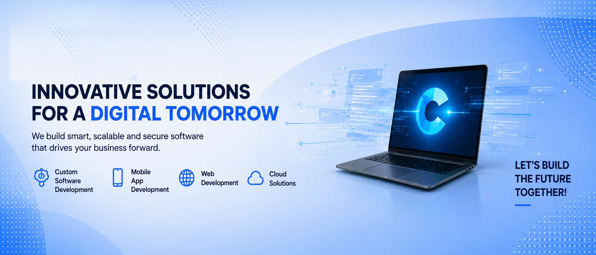 Innovative Solutions for a Digital Tomorrow - Custom Software, Mobile Apps, Web Development, Cloud Solutions by Codapion Technologies