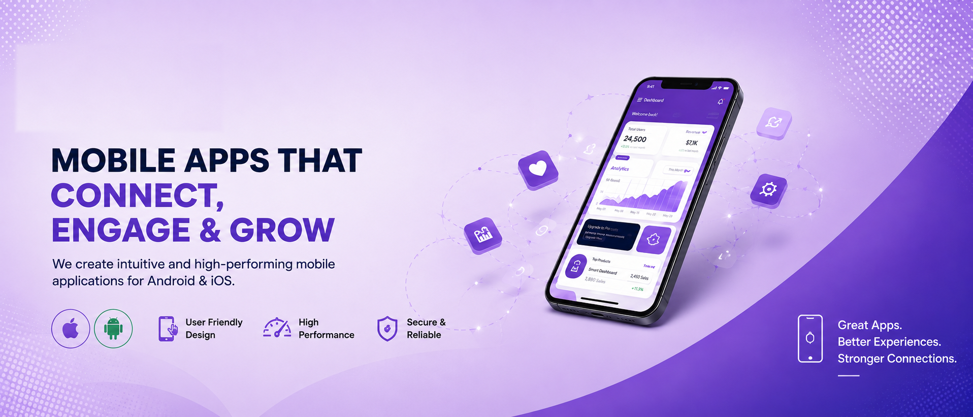 Mobile Apps That Connect, Engage & Grow - Android & iOS Mobile Application Engineering by Codapion Technologies